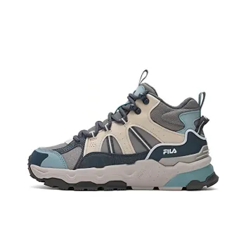 FILA Trek 1S High Top Sneakers 'Grey Blue' Women's