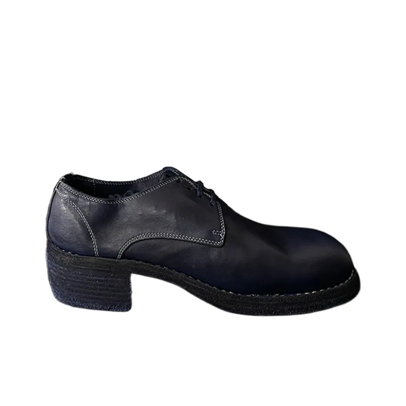 GUIDI Dress Shoes Unisex Dark Blue-1