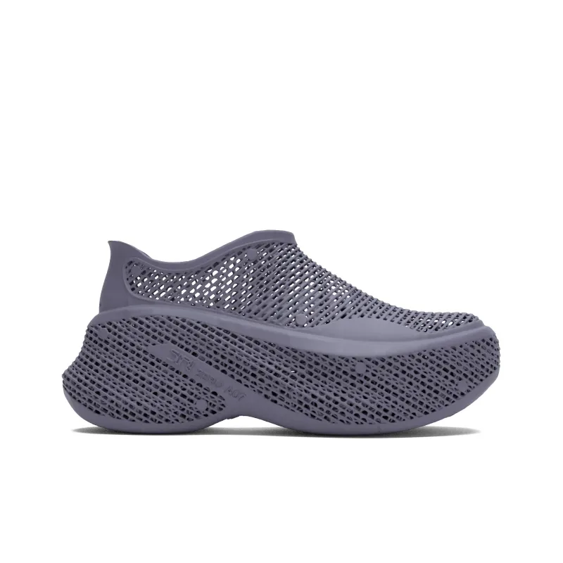 Scry Casual Shoes Unisex Low Top Dark Purple-1