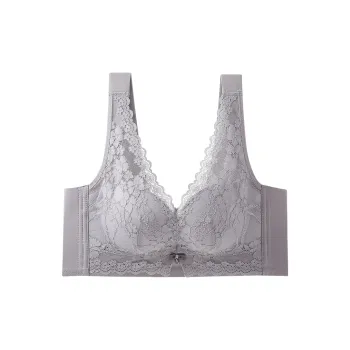 JUNEROSE Bra Women's Gray Purple