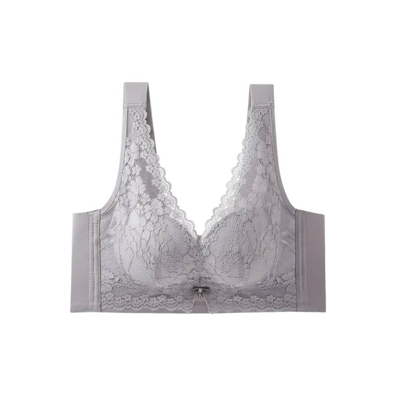 JUNEROSE Bra Women's Gray Purple-0