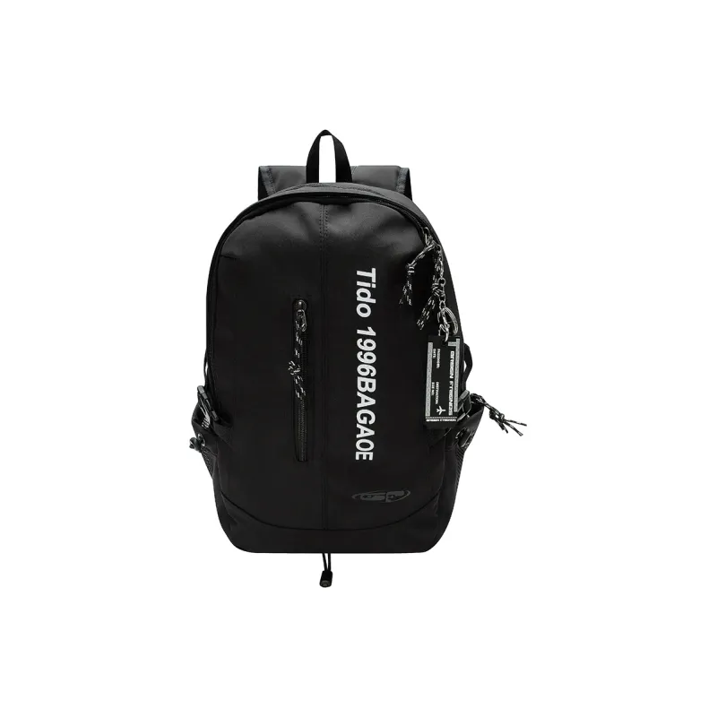 GF Nylon Backpack Laptop Bag Backpack Large Size Unisex Black-0