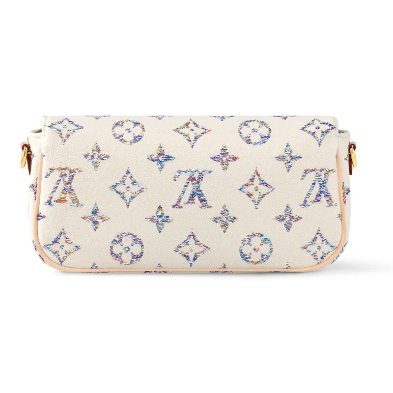 LOUIS VUITTON Wallet On Chain Ivy Multicolor White-2