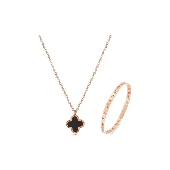 JUICY GRAPE Titanium Steel Necklaces Women's