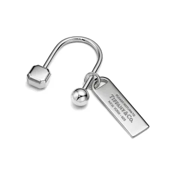 TIFFANY & CO. Keychains Unisex Silver