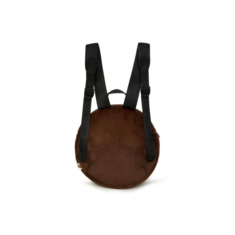 Aape Polyester Backpack Regular Women's Brown-1