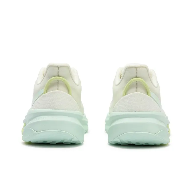 361° Riding Mountain Cushioning, Slip Resistant, And Abrasion Resistant Low Top Running Shoes Women's White Green-3