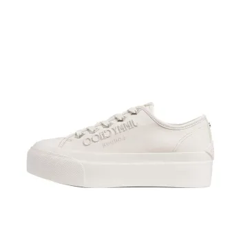 Jimmy Choo Low-Top Skateboard Shoes Women's White