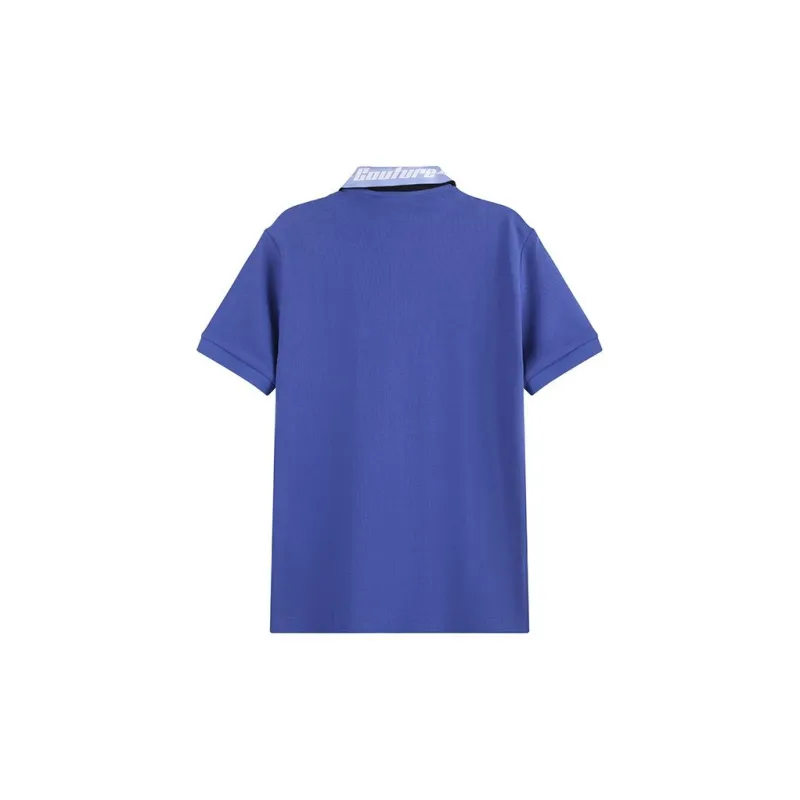 VERSACE JEANS COUTURE SS24 Polo Shirt Men's Blue-1