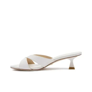 Stuart Weitzman/SW Miami Xcurve 50 Slide Slide Slippers 5cm Women's Beige