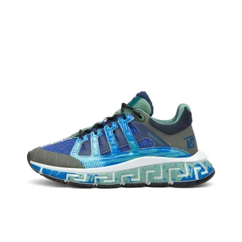 VERSACE Platform Shoes Men's Blue