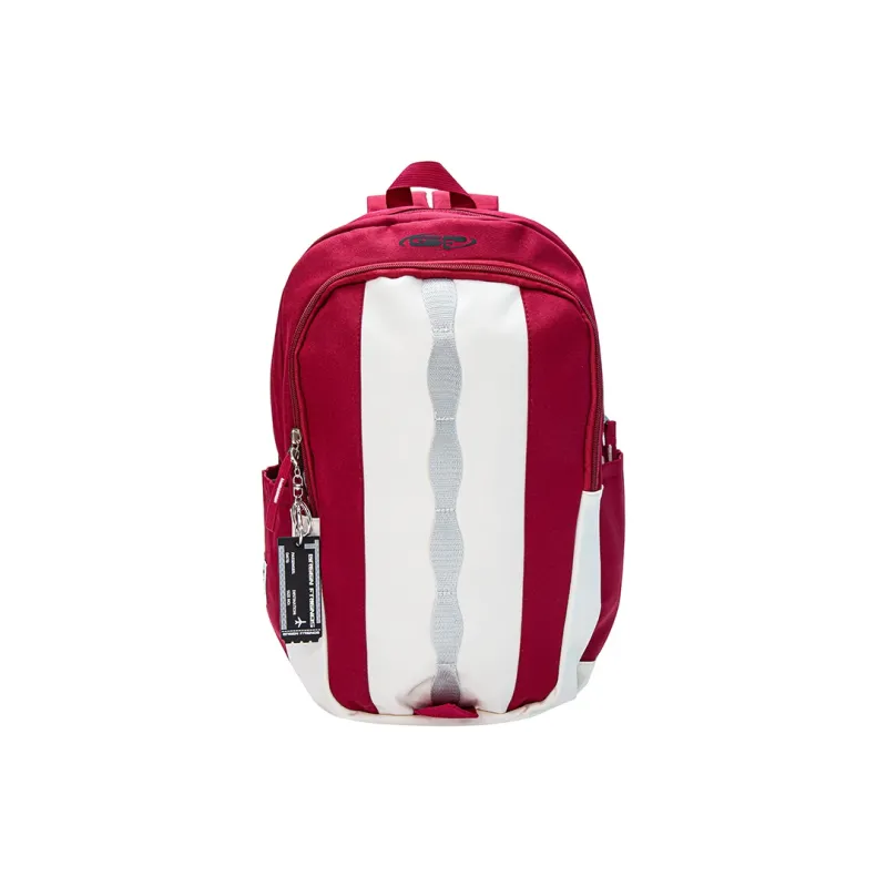 GF Nylon Backpack Large Size Unisex Red-5