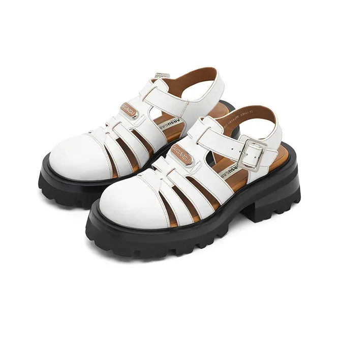 SugarSu Beach Sandals Women's White-2