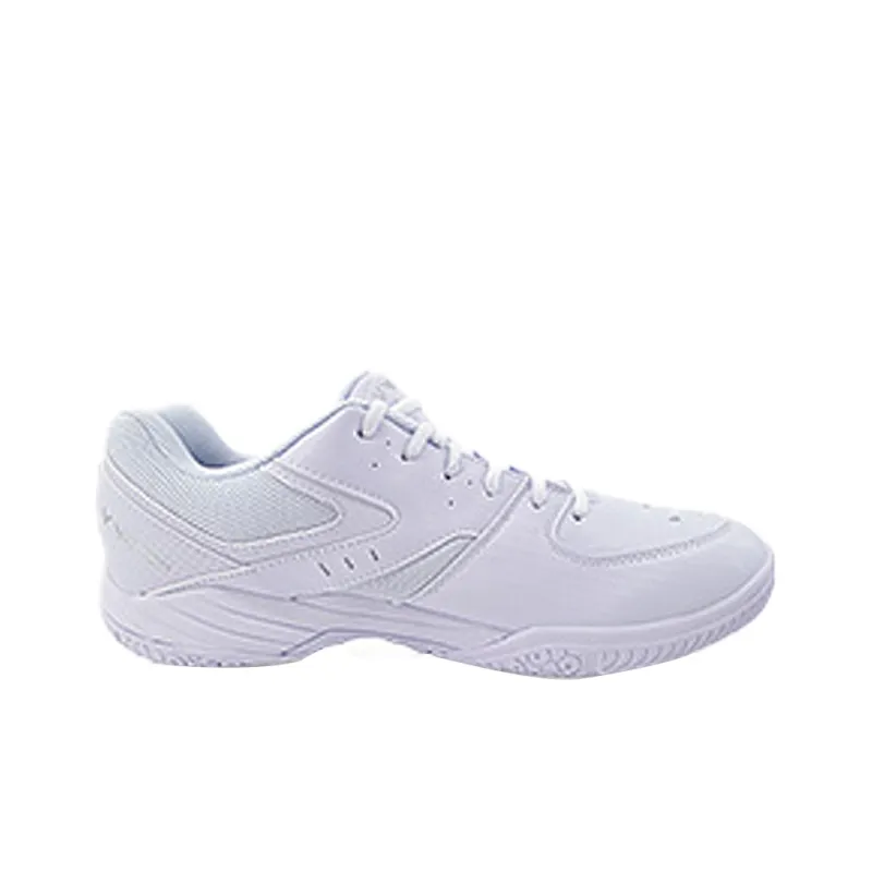 VICTOR Balance Boots A102 Cushioning Wear Resistant Badminton Shoes Unisex White Silver-1