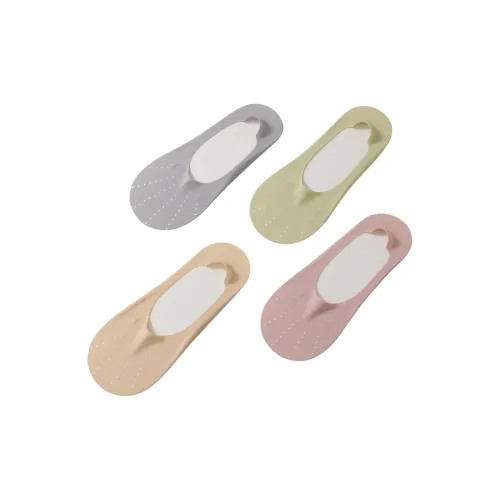 JUNEROSE No Show Socks Women's 4 Pack