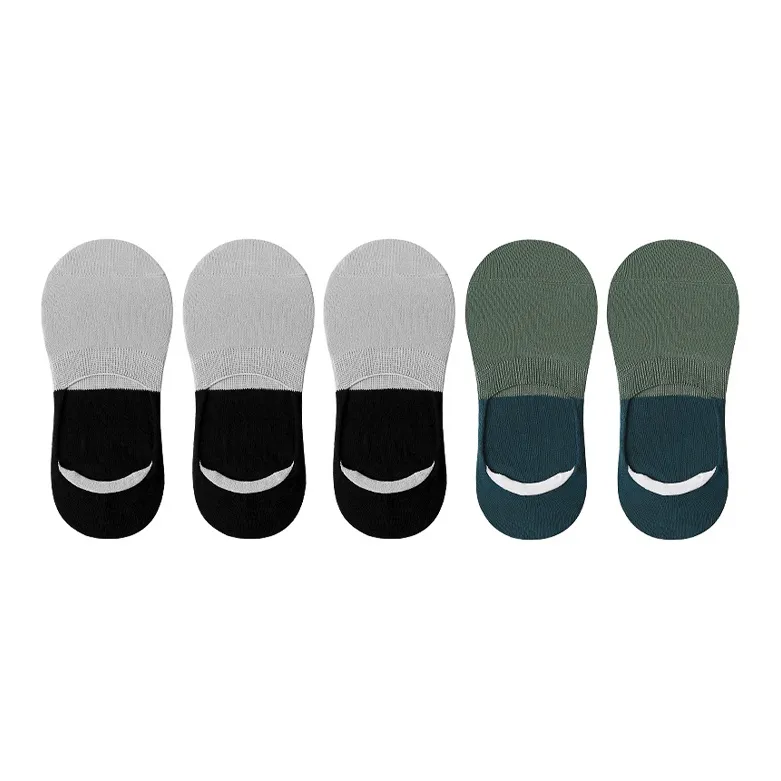LUOLIAN No Show Socks Unisex 1 Set 5 Pack-5