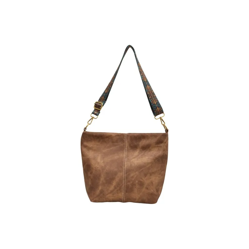ALOENEY PU Crossbody Bag, Shoulder Bag Women's Ecru/Dark Tea/Khaki/Brown-9