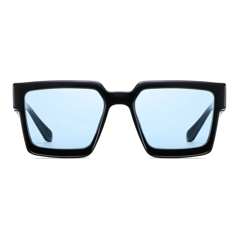 SHEEN KELLY Square Sunglasses Unisex-8