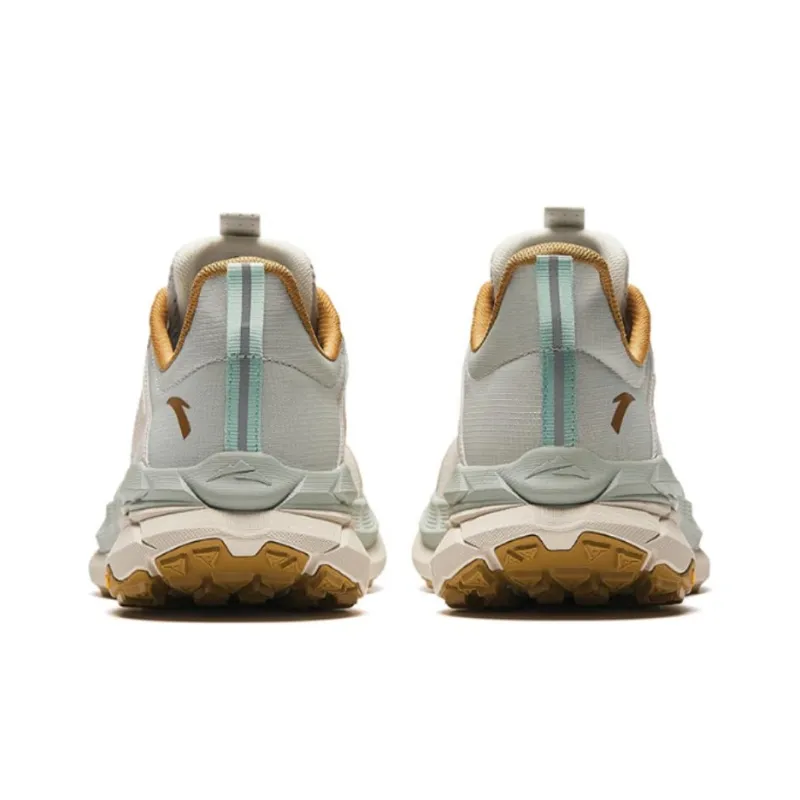 Anta Slip-Resistant Low-Top Running Shoes Men's Gray White-2