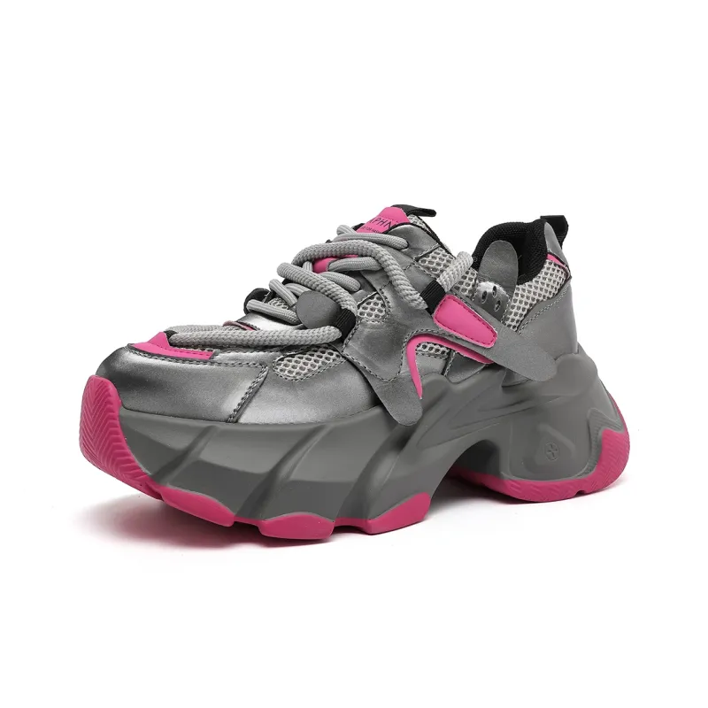 DAPHNE Low Top Chunky Sneakers Women's-1