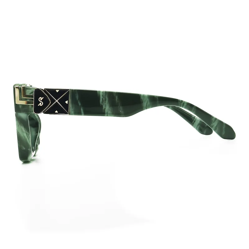 SHEEN KELLY Square Sunglasses Unisex-1