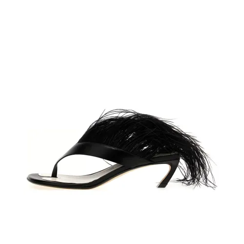 Lanvin Talon Swing Embellished Sandals Women's