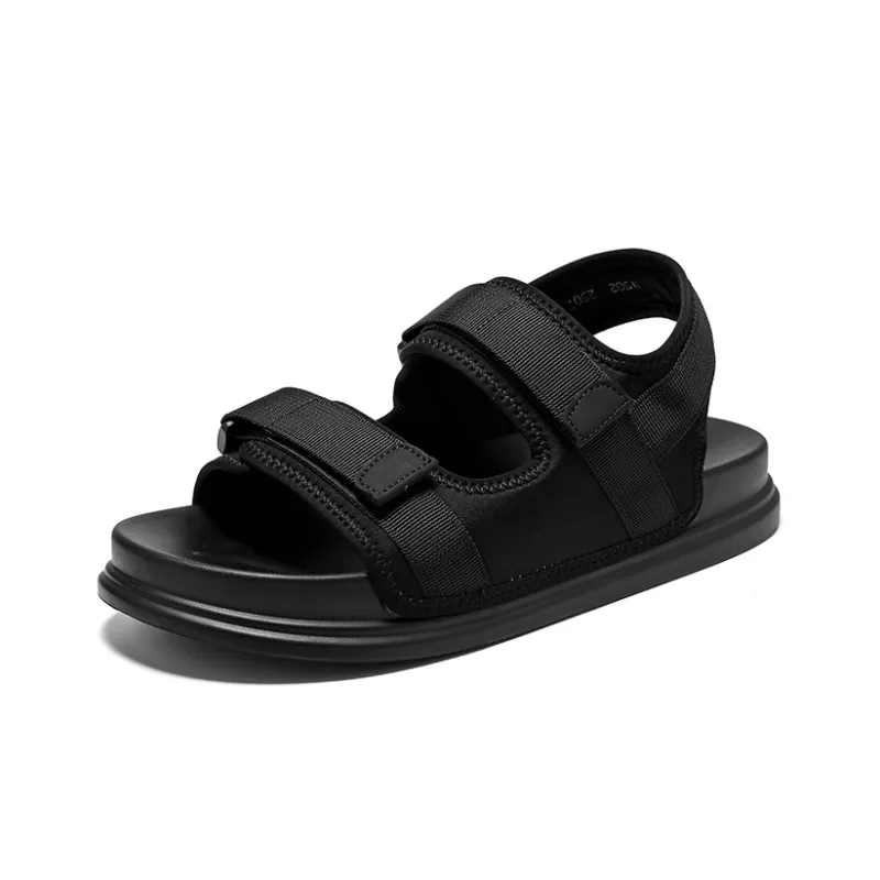 Chi Wolf Beach Sandals Unisex Black-1