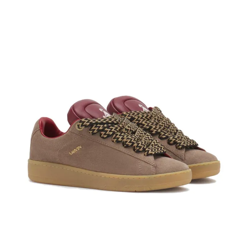 Lanvin X Future Hyper Curb Suede Sneakers-2