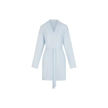 SKIMS SOFT LOUNGE ROBE Pajama Robe Women's CELESTE/Sky Blue