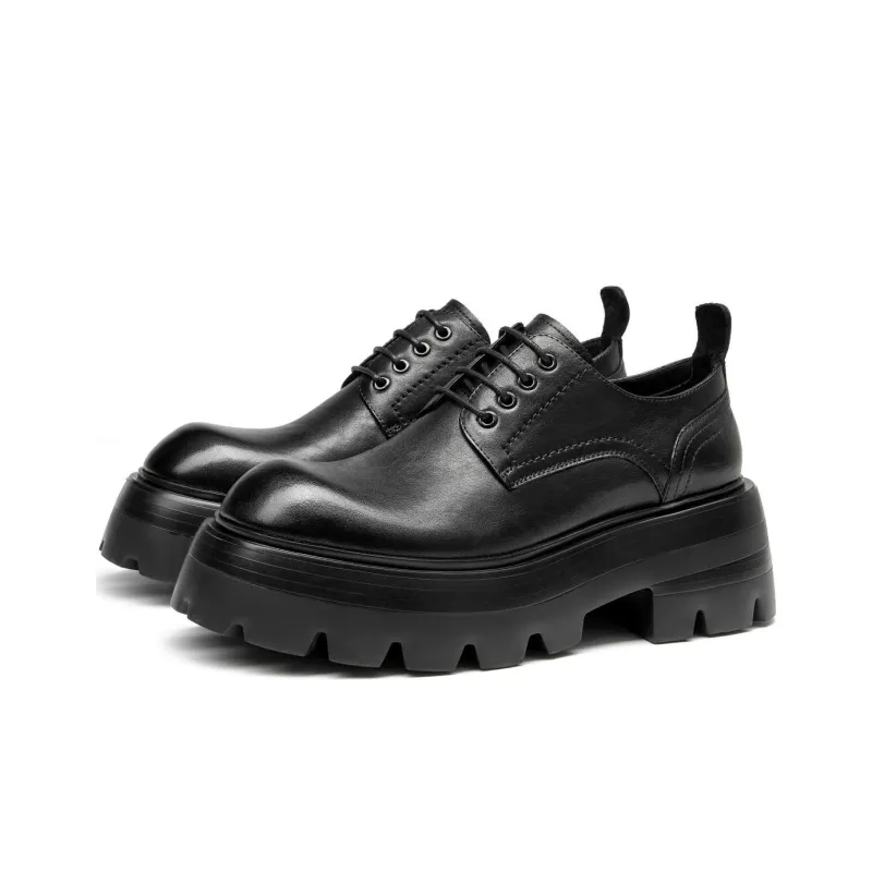 HARSON Derby Casual Shoes Men's Star Of The Same Style-2