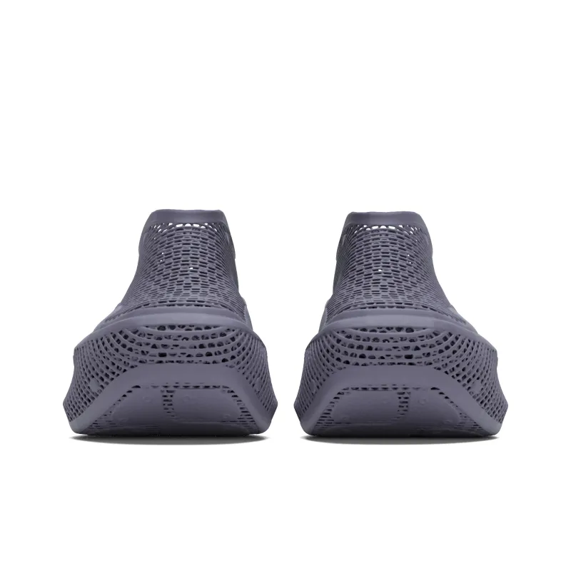 Scry Casual Shoes Unisex Low Top Dark Purple-3