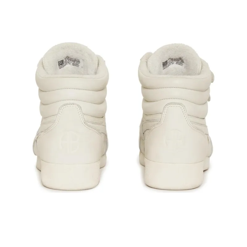 Reebok X Anine Bing Freestyle High 'Bone Chalk' Women's-4