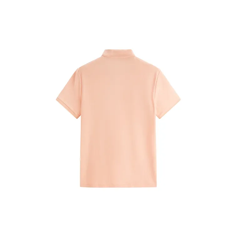 PEACEBIRD MEN Polo Shirts Men Orange Red 1 Slim Fit-1
