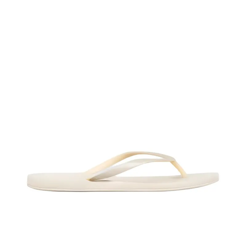 DECATHLON Flip Flops Women's Plain Milk White-1