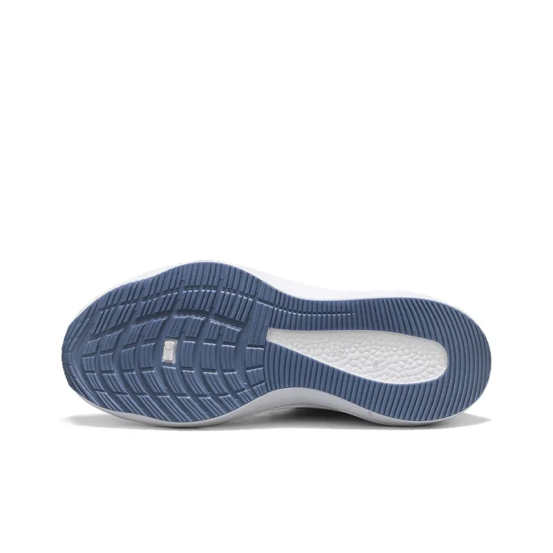WARRIOR Running Shoes Men Low Top White/Blue-5