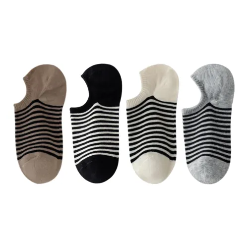 XXLLG No Show Socks Women's 4 Pack