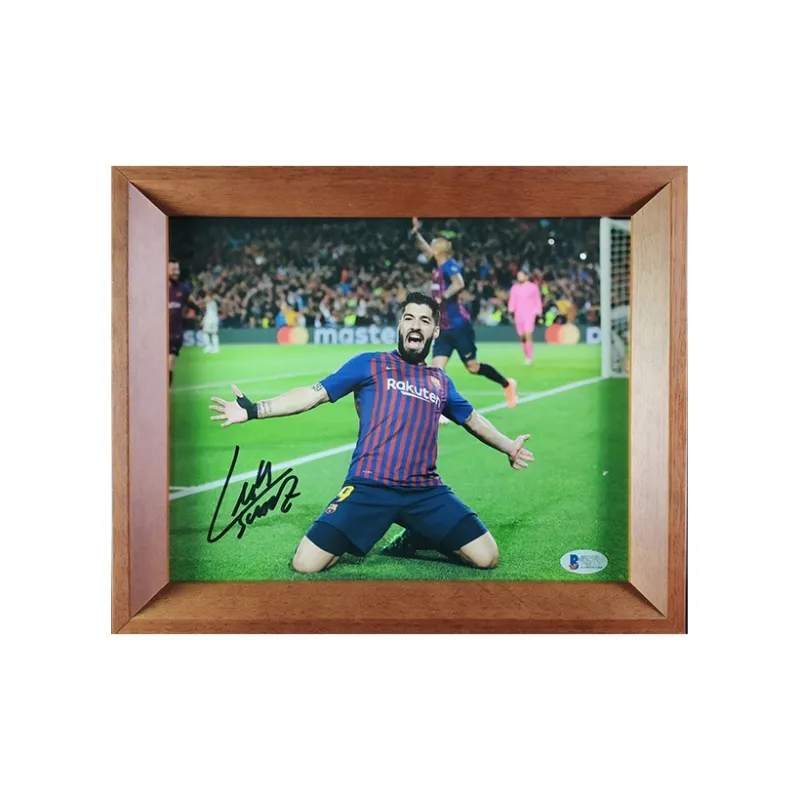 Huayitaojin Football Fan Supply With Beckett BAS Authority Certificate Of Authenticity 29x24cm-1