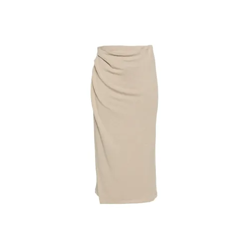 VINCE Casual Long Skirts Women's Light Green