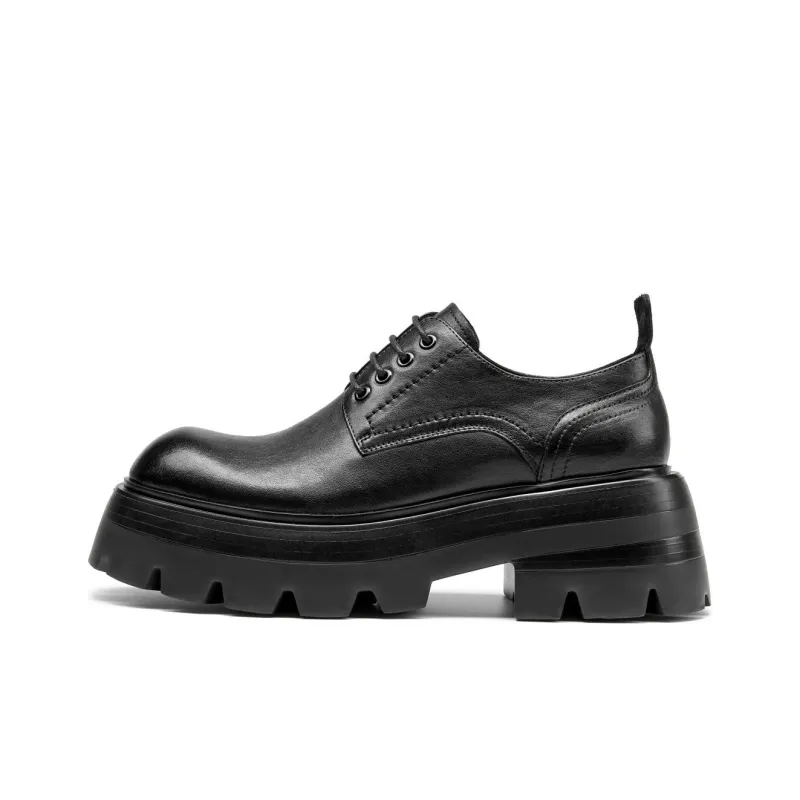 HARSON Derby Casual Shoes Men's Star Of The Same Style-0