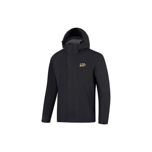 OZARK GEAR Windbreaker Jackets Men Black