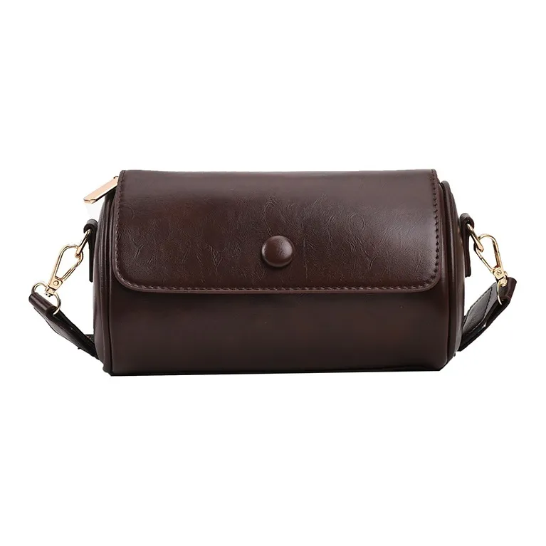 ALOENEY Pu Shoulder Bag, Crossbody Bag Women's Brown/Black/Coffee-6