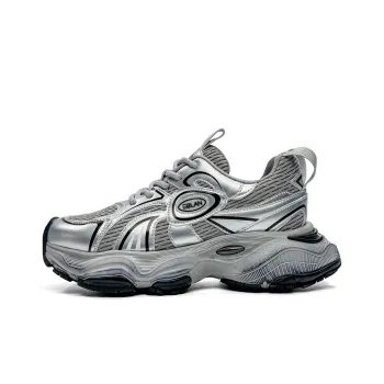 EBLAN Low Top Chunky Sneakers Unisex Silver