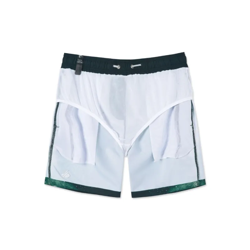 DUNKELVOLK Beach Shorts Men's Sky Blue Summer Surfing Shorts-5