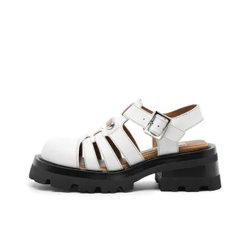 SugarSu Beach Sandals Women's White