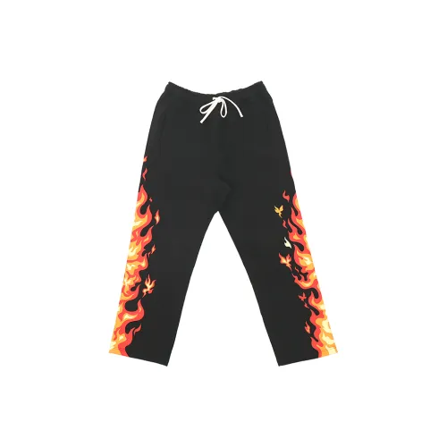 slamble  fire pattern Men Casual Pants