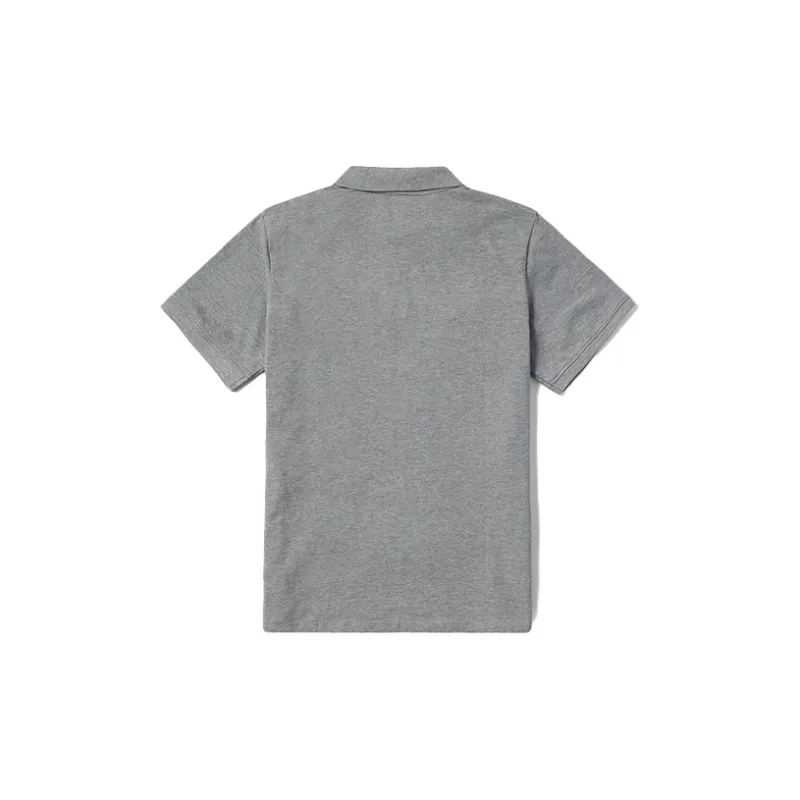 Timberland Polo Shirts Men Medium Heather Gray-1