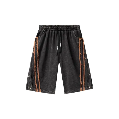 XINYINSU Casual Shorts Unisex Black