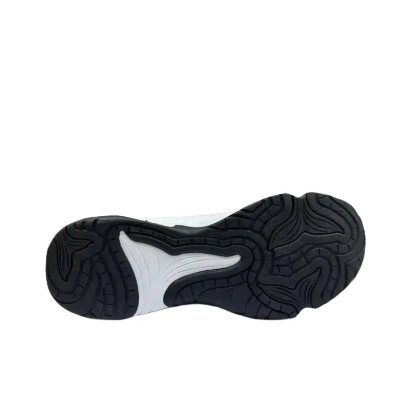 LiNing Cushioning, Wear Resistant Low Top Chunky Sneakers Men's White-3
