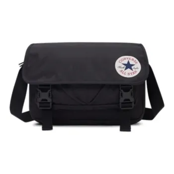 Converse Polyester Messenger Bag Shoulder Bag Crossbody Bag Regular Unisex Black