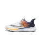 White Dark Blue Orange